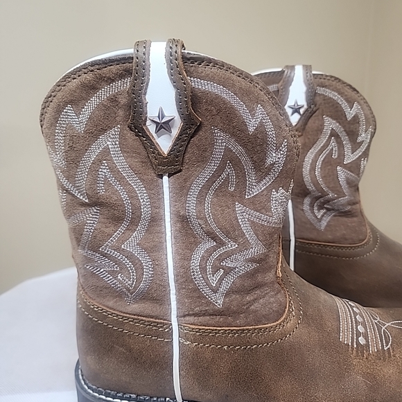 Shyanne Women's Genuine Leather Cowboy Boots Sz 11 - Picture 6 of 7